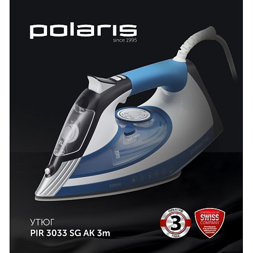 Үтік Polaris PIR 3033 SG AK 3m. фото 4