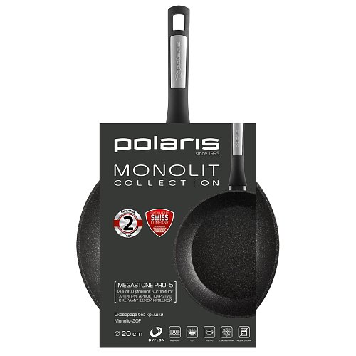 Патэльня без крышкі Polaris Monolit-20F фото 6