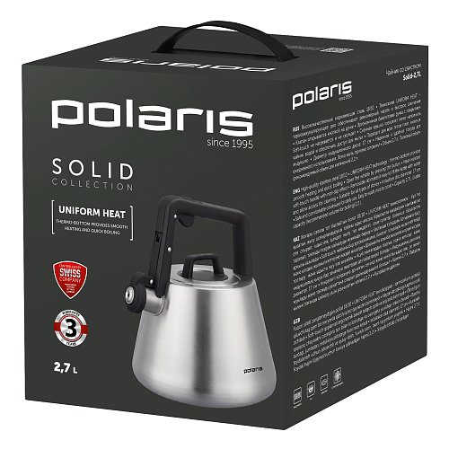 Polaris Solid 2,7L Pfeifender Kessel фото 6