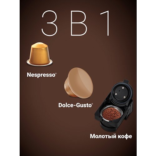 Кофеқайнатқыш Polaris PCM 2020 3-in-1 фото 8