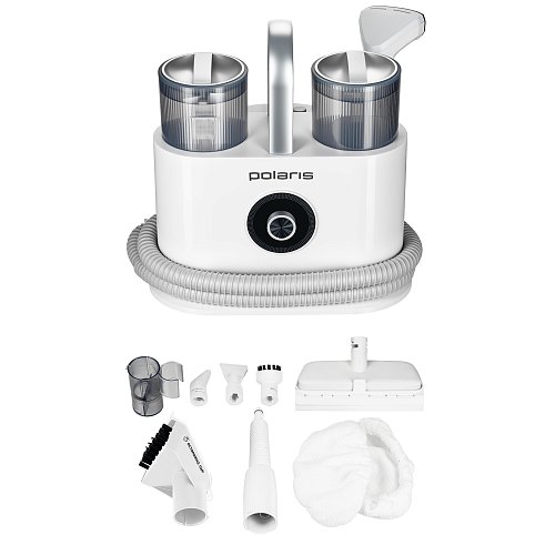 Пилосос миючий для меблів та килимів з подачею пари Polaris PCW 1445 Steam Clean Pro фото 2