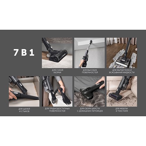 PVCW 8090 сымсыз жууға арналған шаңсорғыш фото 18