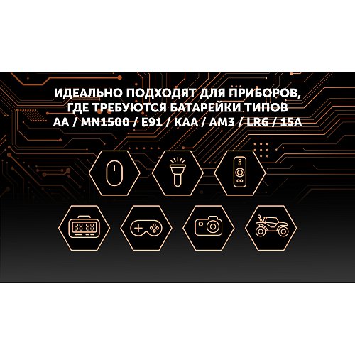 Батарейки лужні Polaris PB АА (20шт) OPTIUM фото 8