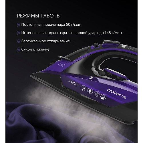 Үтік Polaris PIR 2415K фото 7