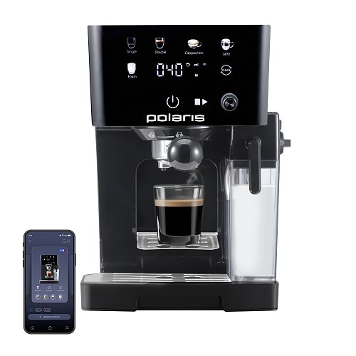 Кофеқайнатқыш Polaris PCM 1560 Wi-Fi IQ Home фото 1