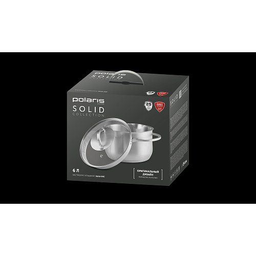 Каструля з вечкам Polaris Solid-24C фото 15