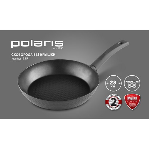 Патэльня без крышкі Polaris Kontur-28F фото 5
