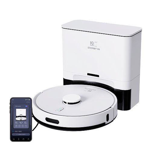 Робот-пилосос Polaris PVCRDC 6004 Wi-Fi IQ Home фото 1
