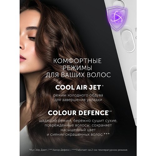 Шаш кептіргіш PHD 2044Ti Quattro Ionic фото 15