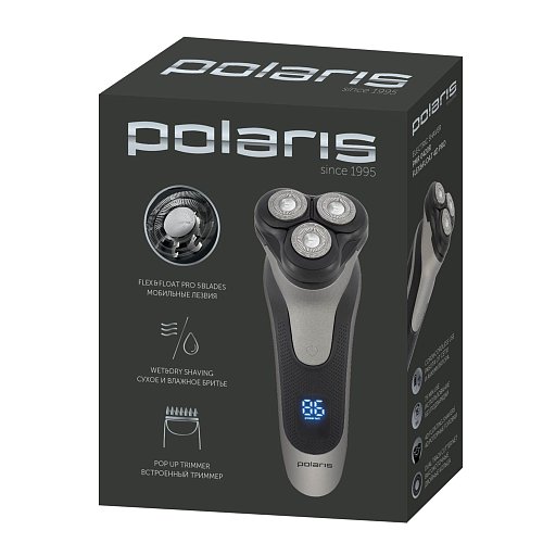 Электрычная брытва Polaris PMR 0420R flex&float 4D PRO фото 16