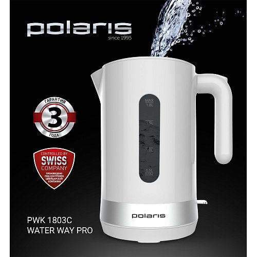 Чайнік Polaris PWK 1803C Water Way Pro фото 4