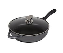 Deep frying pan with lid Polaris Adore-28DF Ø28 cm