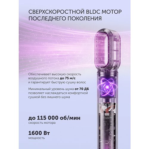 Фен-расчоскі для мадэлявання Polaris PHSB 9900 фото 10