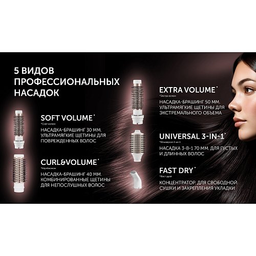 Фен-гребінець Polaris PHSB 1214Mi Infra Fusion фото 9