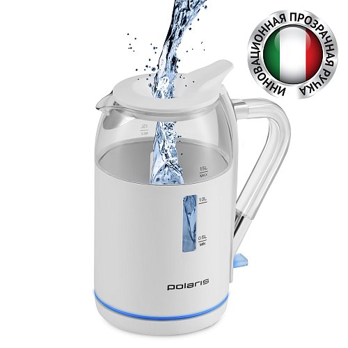Electric kettle Polaris PWK 1563CGL Water Way Pro фото 1