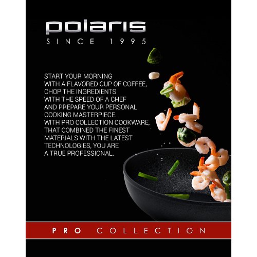 Fry pan without lid Polaris PRO collection-28W Ø28 см фото 5