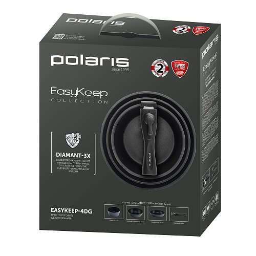 Ыдыс-аяқ Polaris EasyKeep-4DG - 4 заттар жинағы фото 10