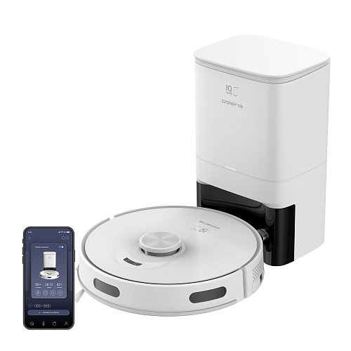 Robot vacuum cleaner with dust collector Polaris PVCRDC G2 5002 Wi-Fi IQ Home фото 1