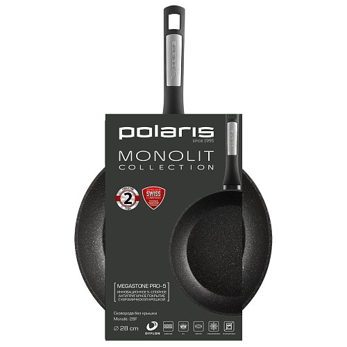 Frying pan without lid Polaris Monolit-28F фото 6