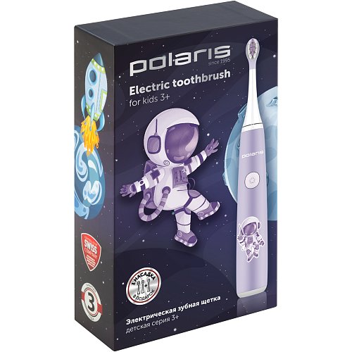 Электрычная дзіцячая зубная шчотка Polaris PETB 021 Kids фото 10