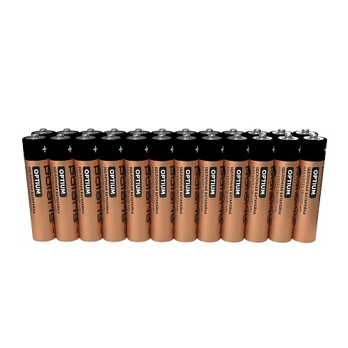 Alkaline batteries Polaris PB AAA (20pcs) OPTIUM фото 3