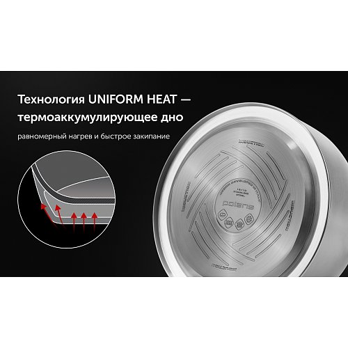 Ысқырығы бар шәйнек Polaris Verde-2.2L фото 8