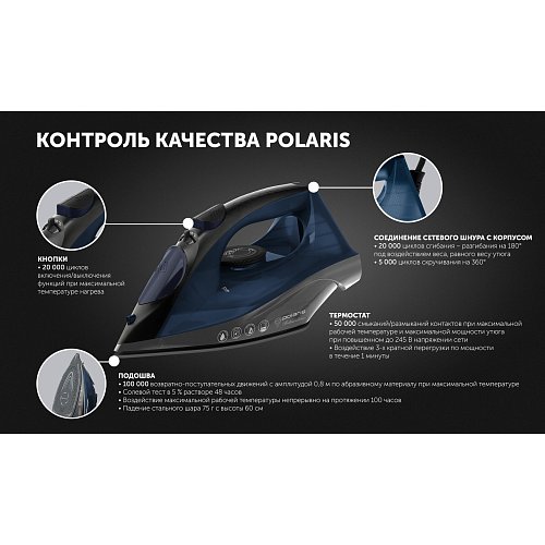 Үтік Polaris PIR 2430K фото 9
