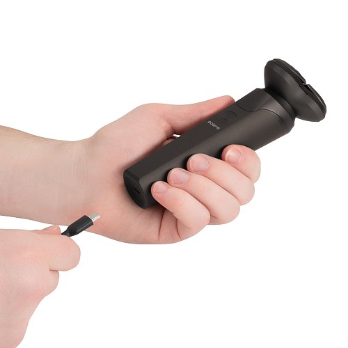 Электр ұстара Polaris PMR 0611RC дымқыл және құрғақ 5D PRO 5 пышақ+ фото 14