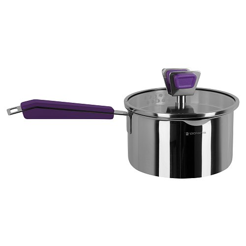 Saucepan with lid Polaris Violette-16SP with a top Ø16 cm (1,5 L) фото