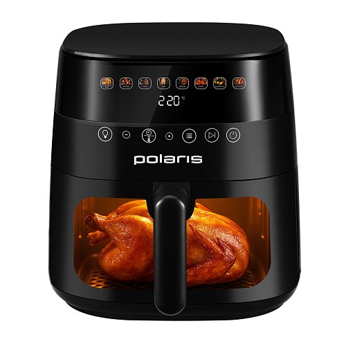 Аэрагрыль электрычны Polaris PAF 8003W Wi-Fi IQ Home фото 1