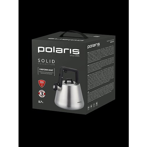 Polaris Solid 2,7 л ысқырғыш шайнек фото 14