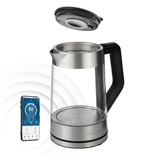 Electric kettle Polaris PWK 1725CGLD Wi-Fi IQ Home фото 3