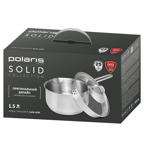 Қақпағы бар шөміш Polaris Solid-16SP фото 5