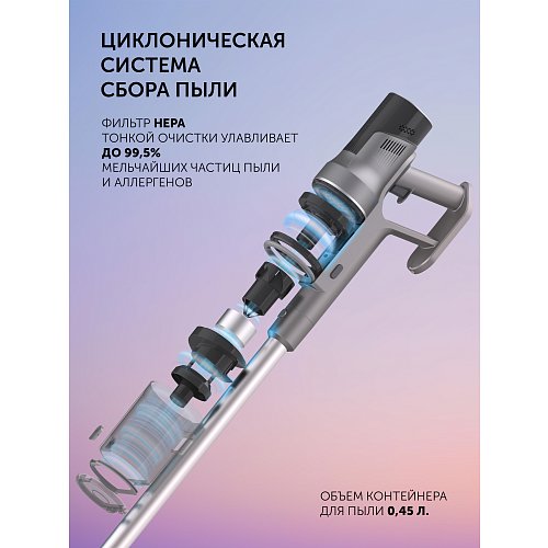 Бездротовий пилосос Polaris PVCS 4010 FusionPRO фото 23