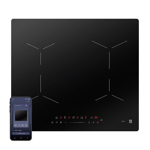 Індукційна варильна панель PBHI6430FB Wi-Fi IQ Home фото 1