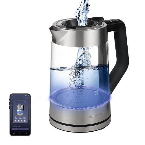 Electric kettle Polaris PWK 1725CGLD Wi-Fi IQ Home фото 1