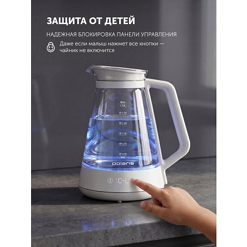 Чайник Polaris PWK 1716CGLD Wi-Fi IQ Home фото 19