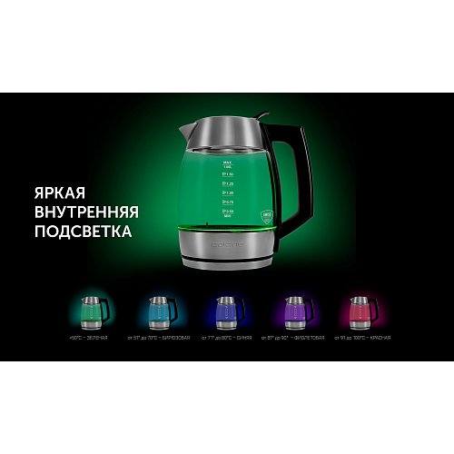 Чайник Polaris PWK 1841CGLD WI-FI IQ Home фото 15