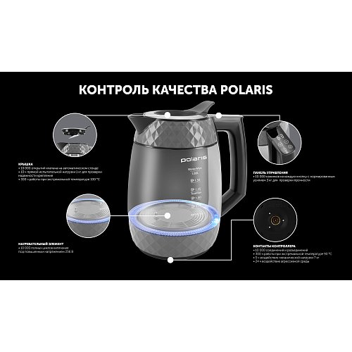Чайник Polaris PWK 1823CGLD WI-FI IQ Home фото 28