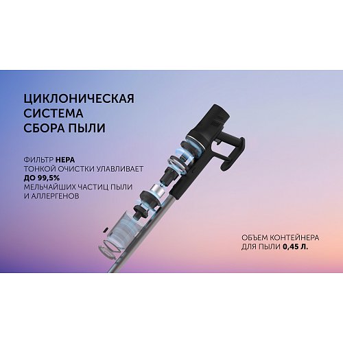 Polaris PVCS 4010 FusionPRO сымсыз шаңсорғыш фото 14