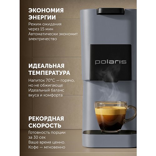 Кававарка Polaris PCM 2038 3-in-1 фото 15