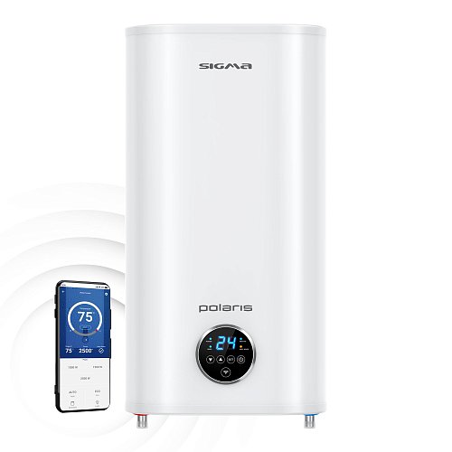 Electric storage water heater Polaris SIGMA Wi-Fi 80 SSD фото 2