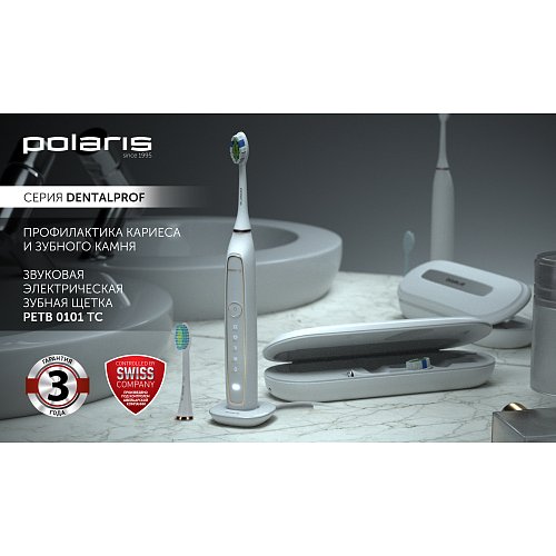 Электрлік тіс щеткасы Polaris PETB 0101 TC фото 10