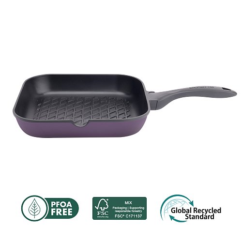 Grill pan Polaris ECO collection-28G without lid with removable handle Ø28 cm фото 1