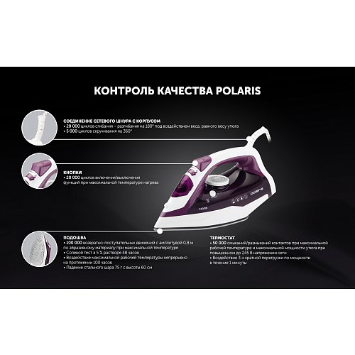 Үтік Polaris PIR 2478K фото 12