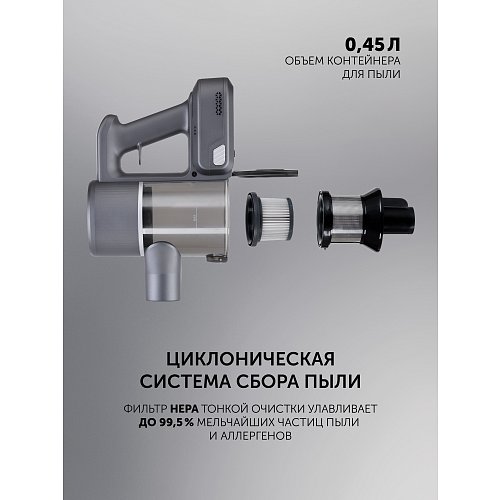 Бесправадны пыласос Polaris PVCS 3060 Express Clean фото 15