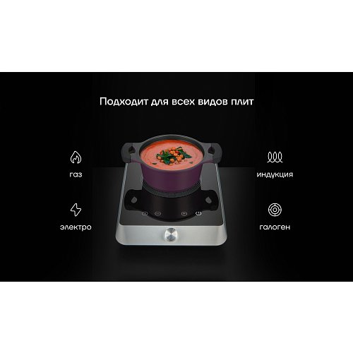 Каструля з кришкою Polaris ECO collection-20C фото 11