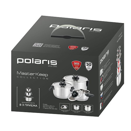 Набір посуду Polaris MasterKeep-6S фото 7