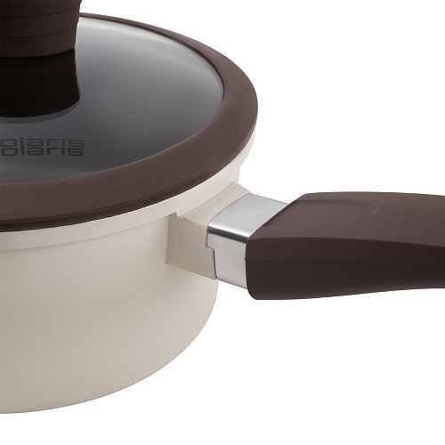 Saucepan with lid Polaris Safari-18SP with a top Ø18 cm (1,7 L) beige фото 6