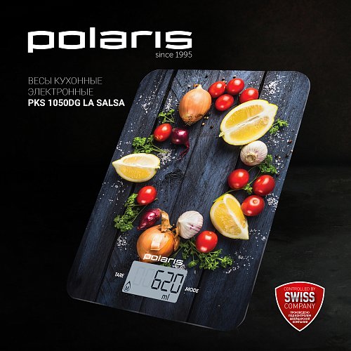 Кухонні ваги Polaris PKS 1050DG La Salsa фото 2